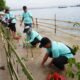 Ikaperta Unila Tanam Mangrove untuk Jaga Ekosistem Laut
