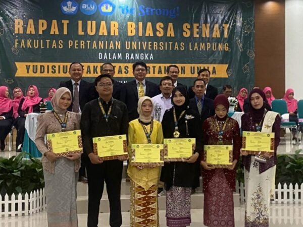 Ikaperta Sambut 149 Alumni Baru Fakultas Pertanian Unila